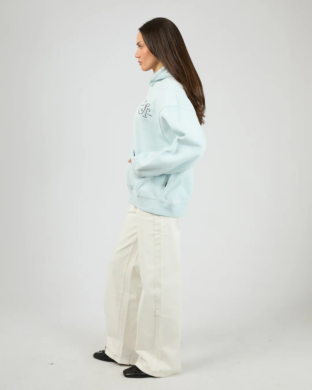 Silent Theory Elevated Hoodie | Light Blue