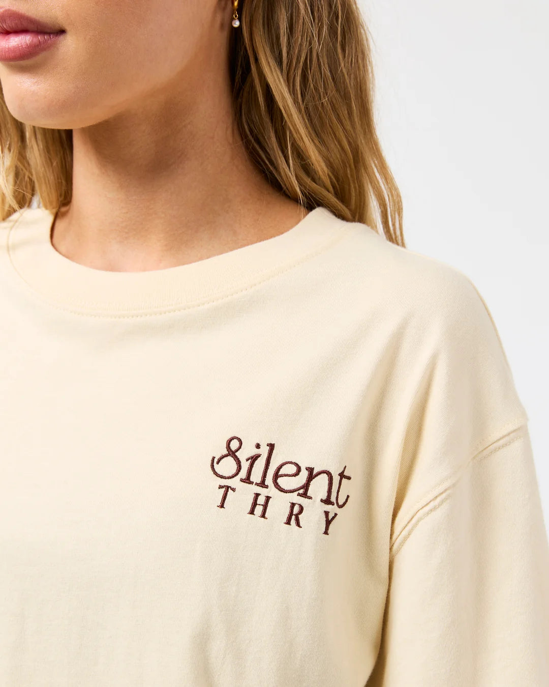 Silent Theory Dreams Oversized Tee | Butter