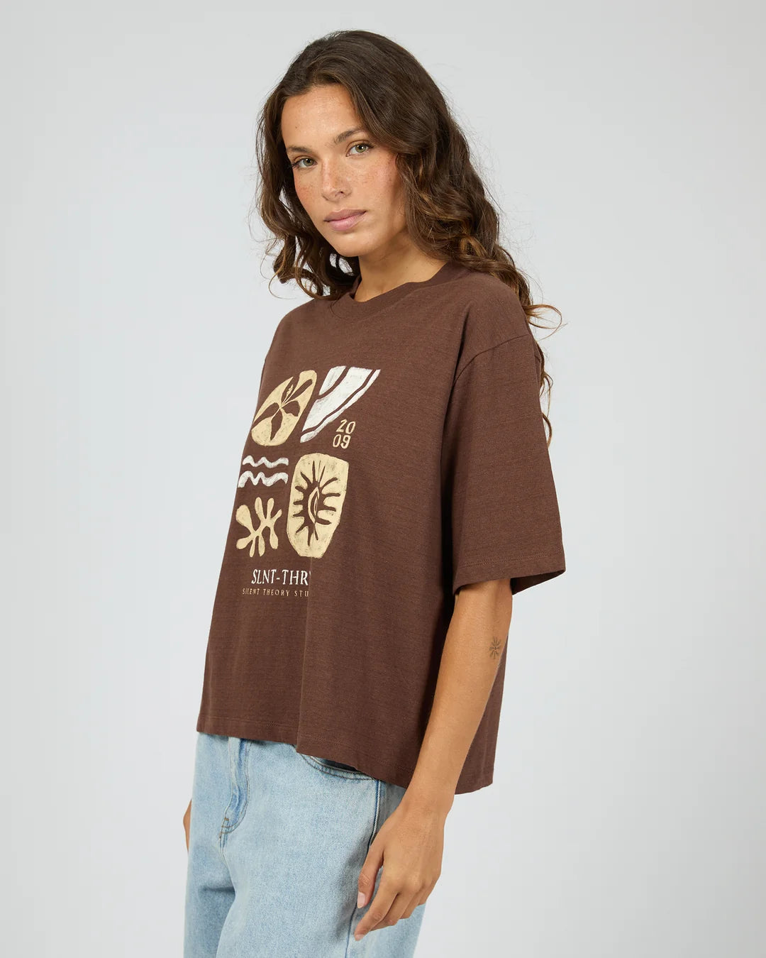 Silent Theory Eternal Relaxed Tee | Brown