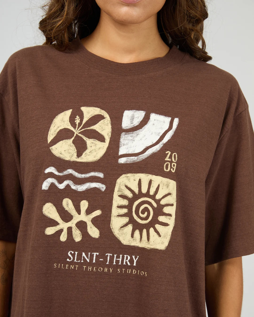 Silent Theory Eternal Relaxed Tee | Brown