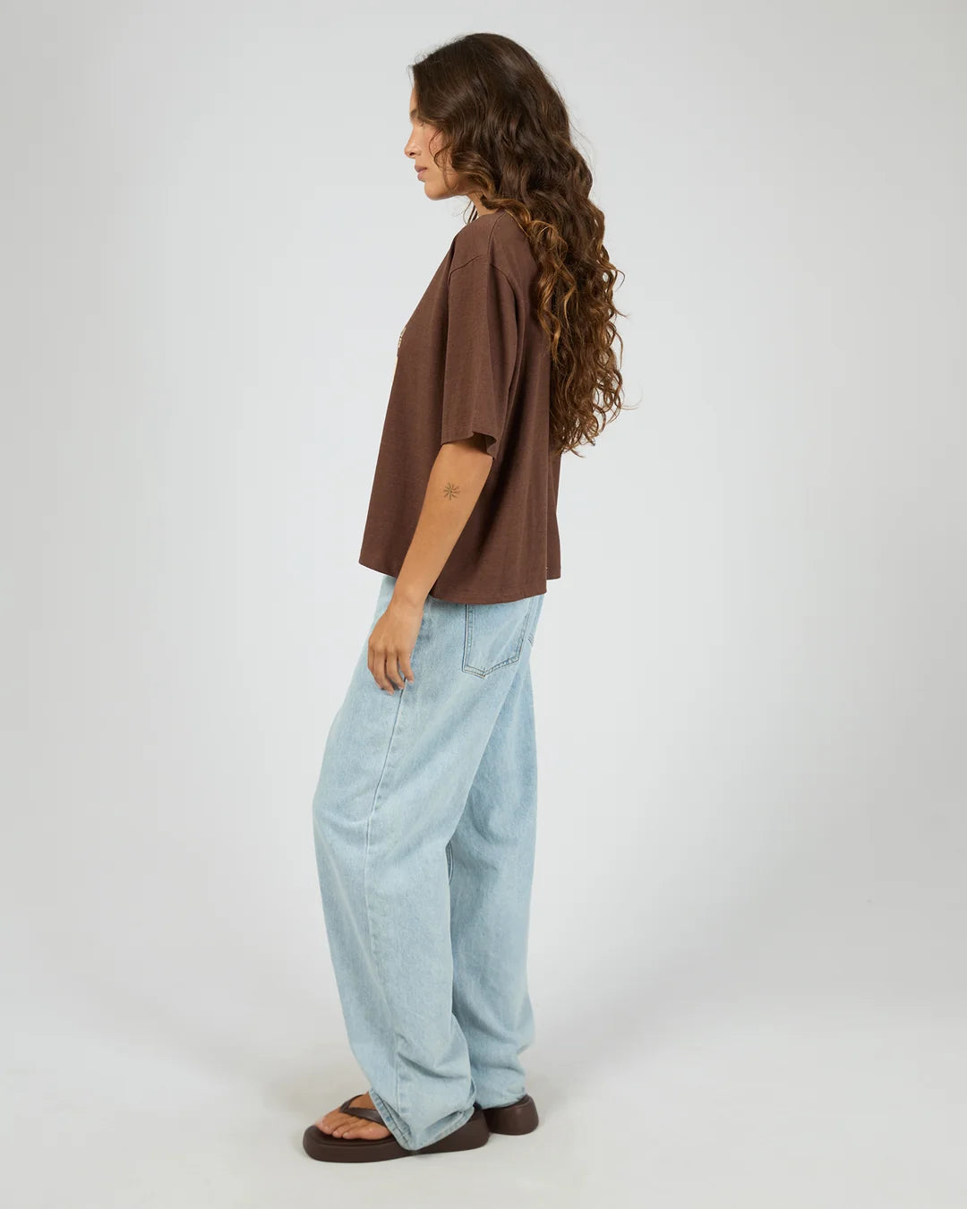 Silent Theory Eternal Relaxed Tee | Brown