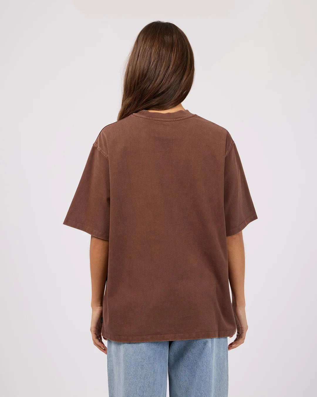 Silent Theory Fundamental Oversized Tee | Brown