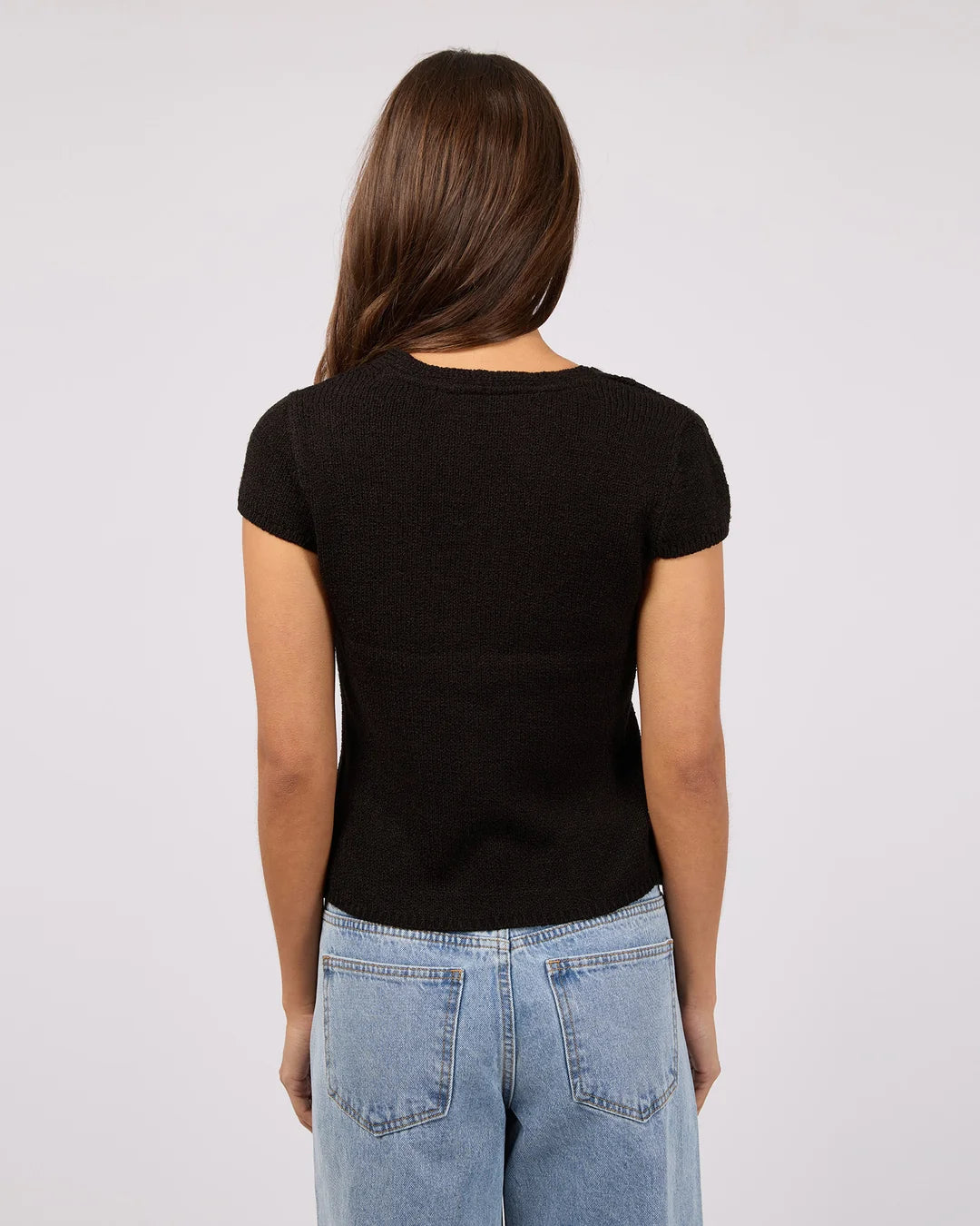 Silent Theory Callie Knit Top | Black