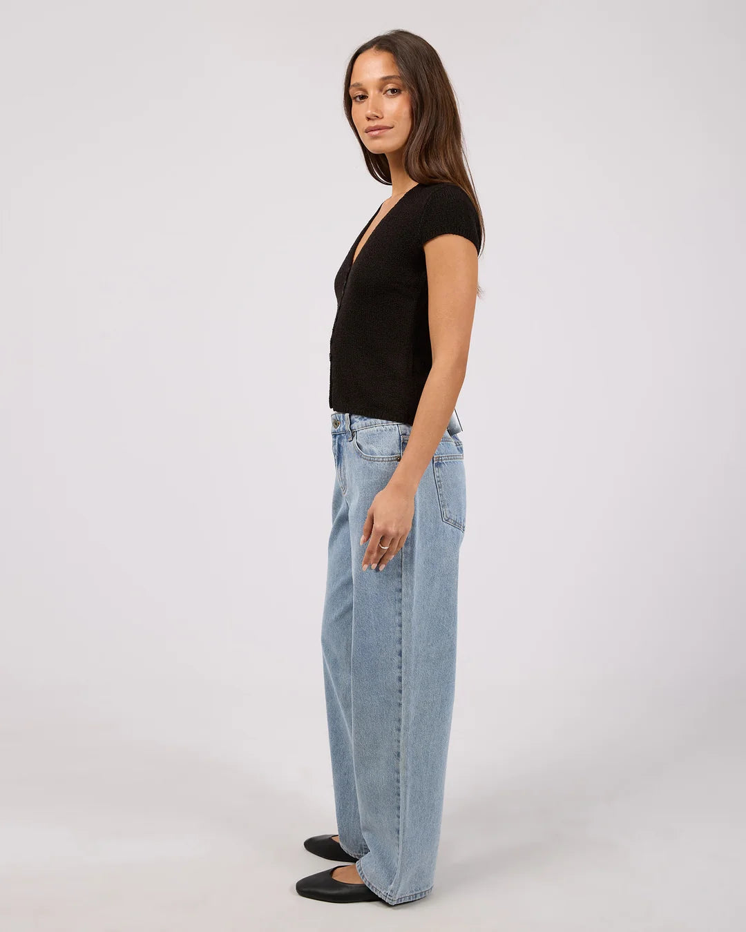 Silent Theory Callie Knit Top | Black