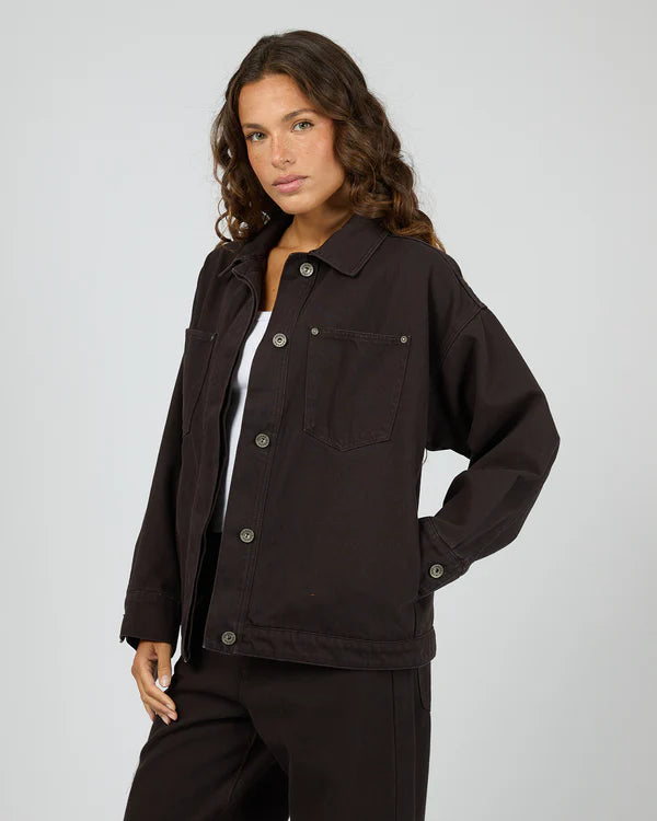 Silent Theory Isla Jacket | Chocolate