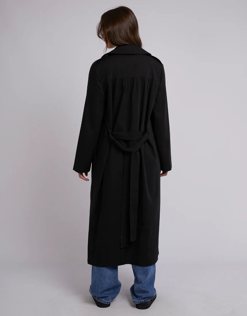 SILENT THEORY MONTY TRENCH BLACK