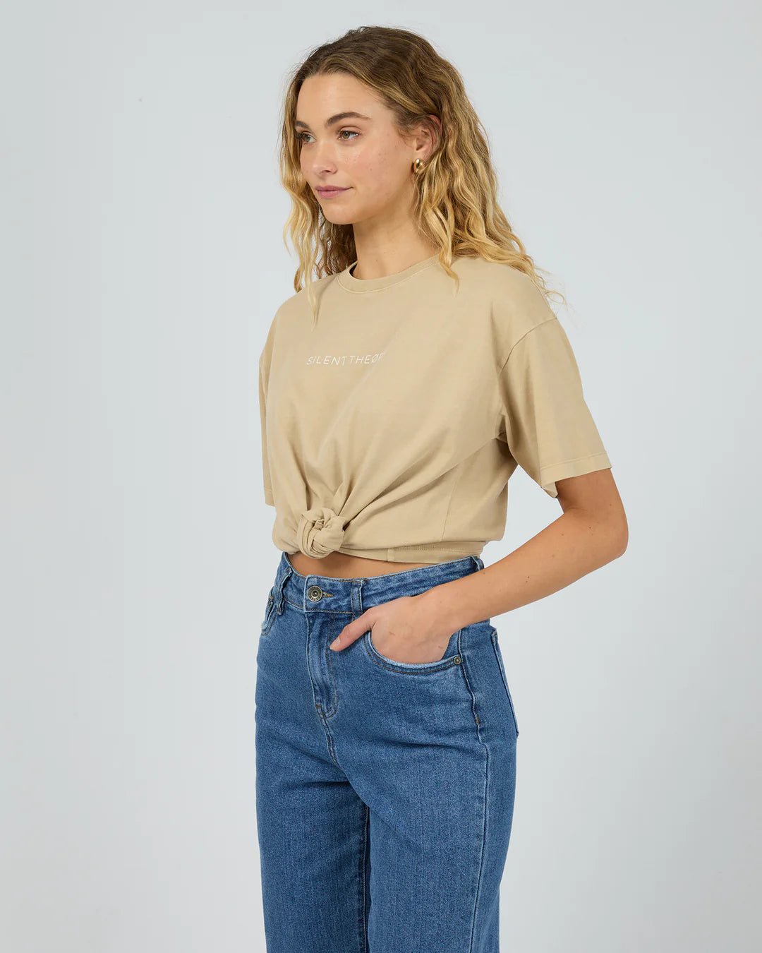 SILENT THEORY LOGO TEE OAT