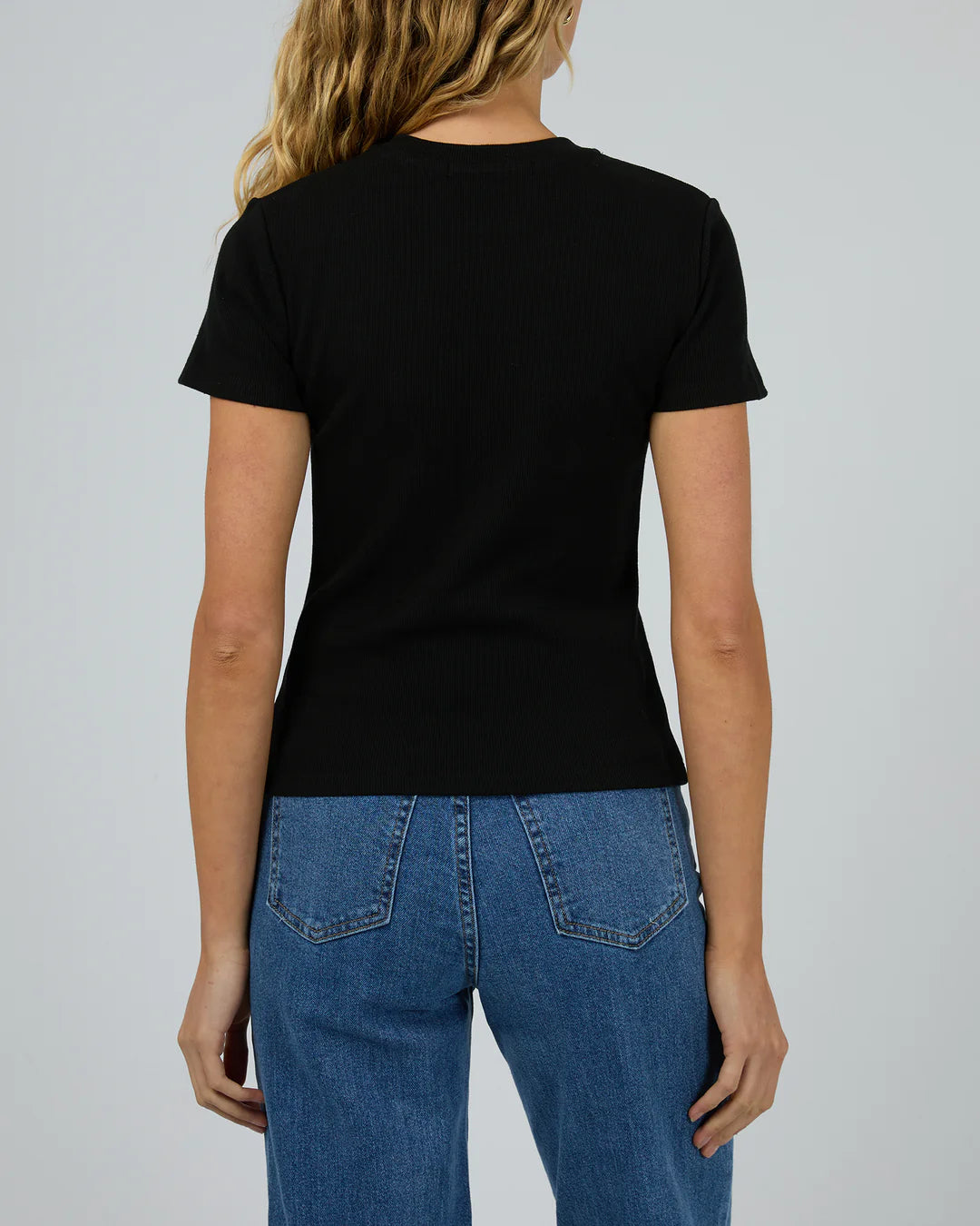 SILENT THEORY BELLA TEE BLACK