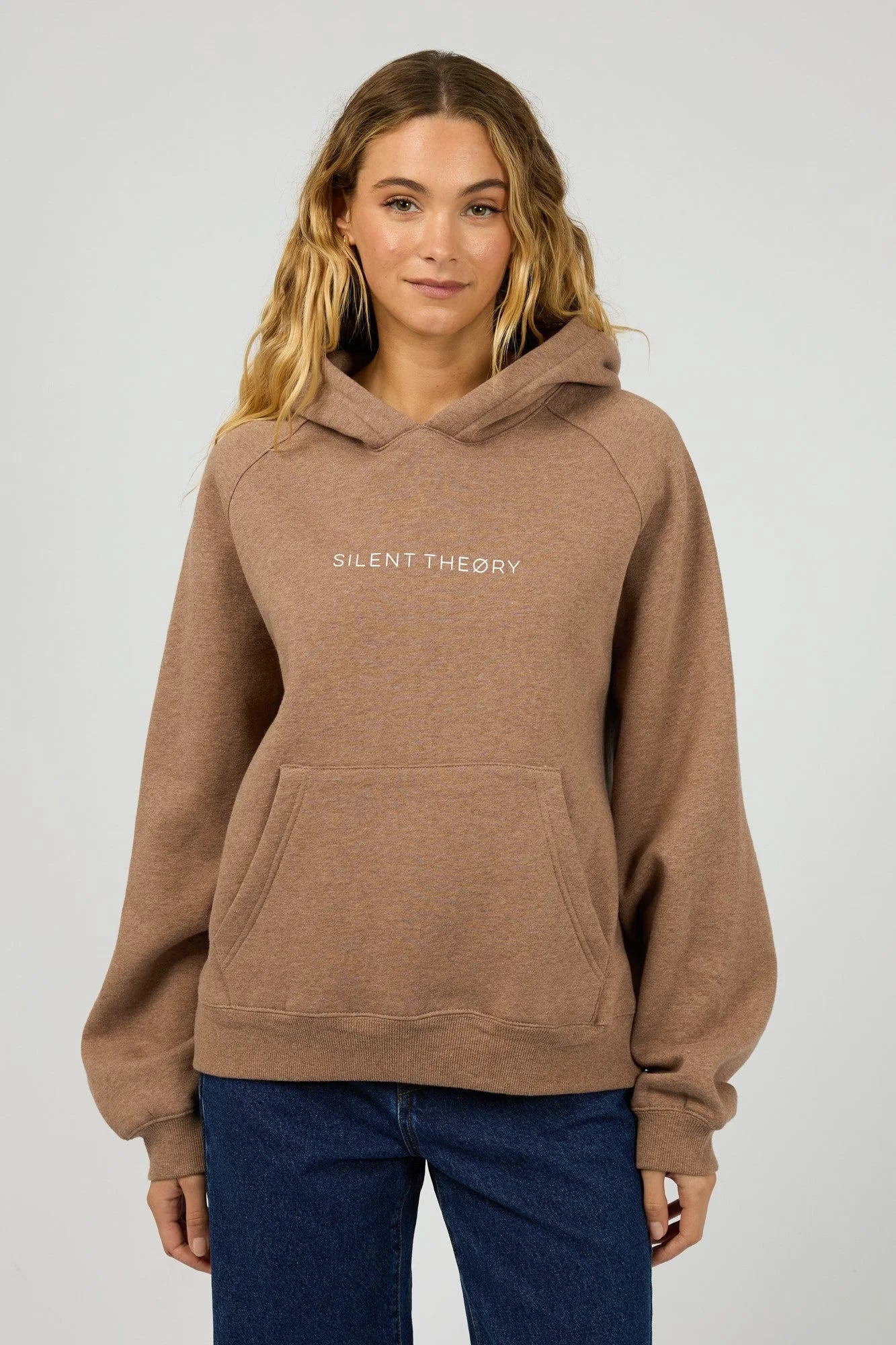 Silent Theory Logo Hoodie | Brown
