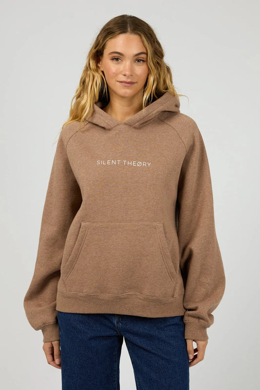 Silent Theory Logo Hoodie | Brown