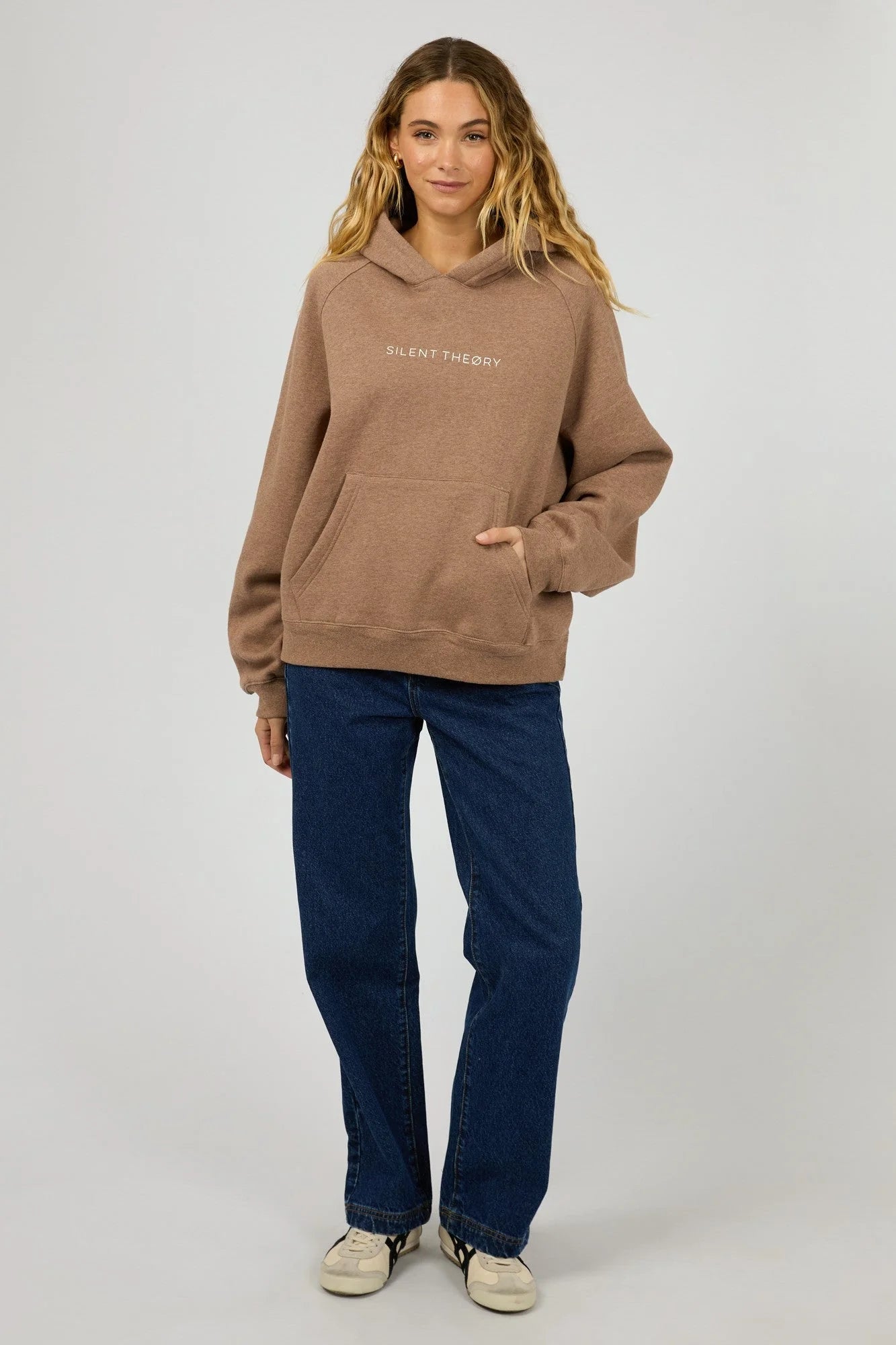 Silent Theory Logo Hoodie | Brown