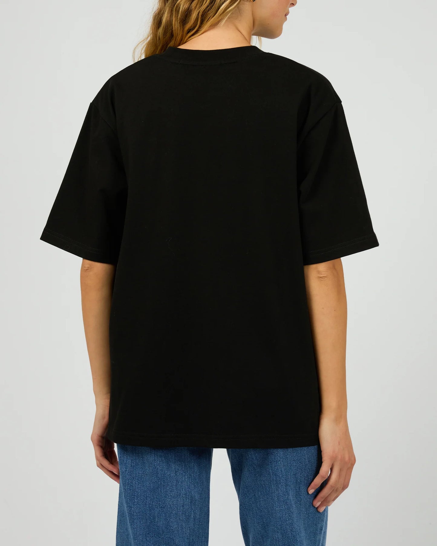SILENT THEORY CORE OVERSIZED TEE BLACK