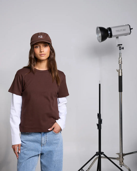 Silent Theory Regular Tee | Chocolate