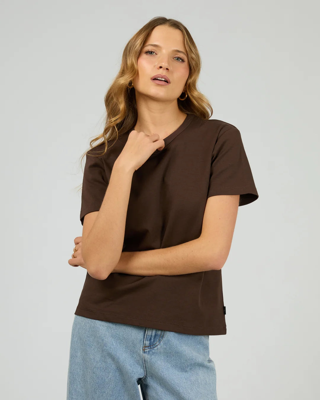 Silent Theory Regular Tee | Chocolate