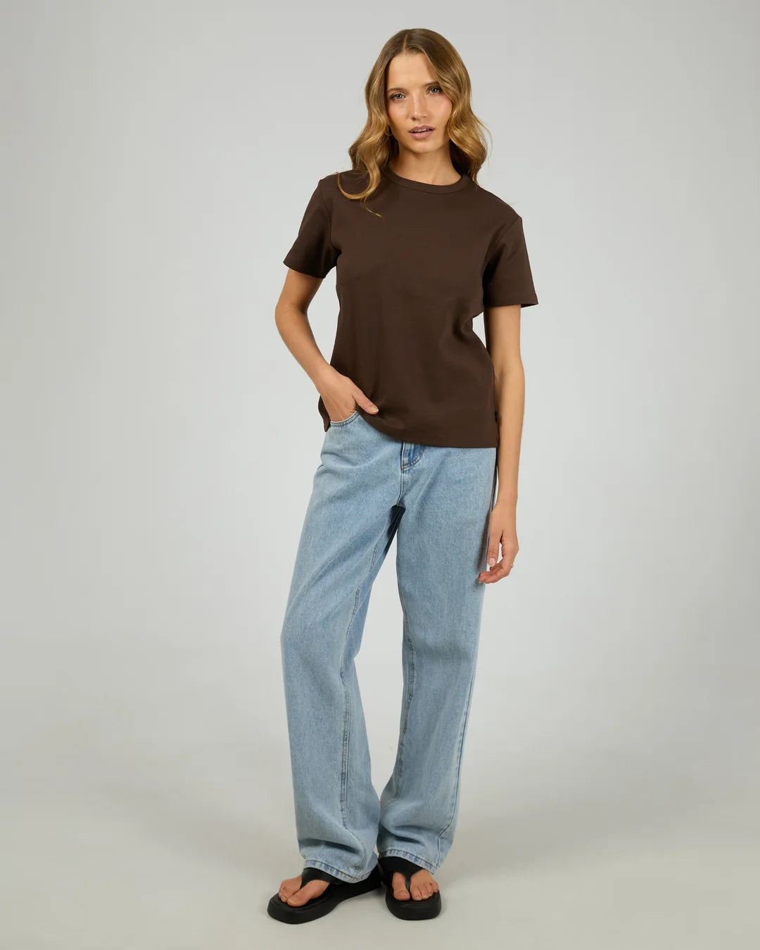 Silent Theory Core Oversized Tee | Chocolate
