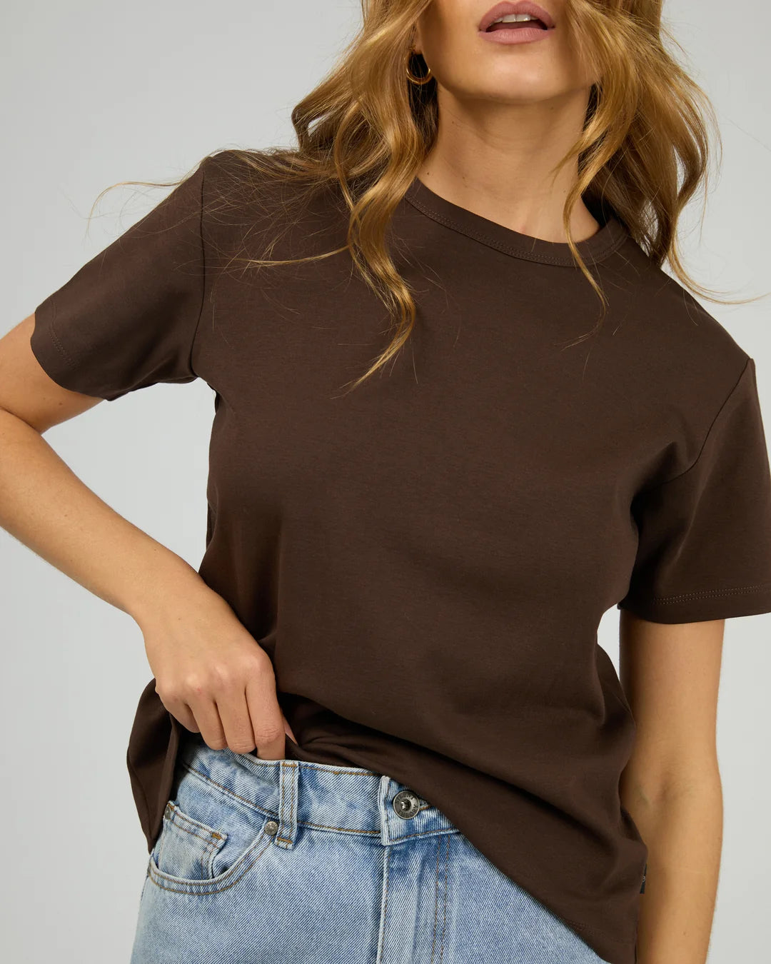 Silent Theory Core Oversized Tee | Chocolate