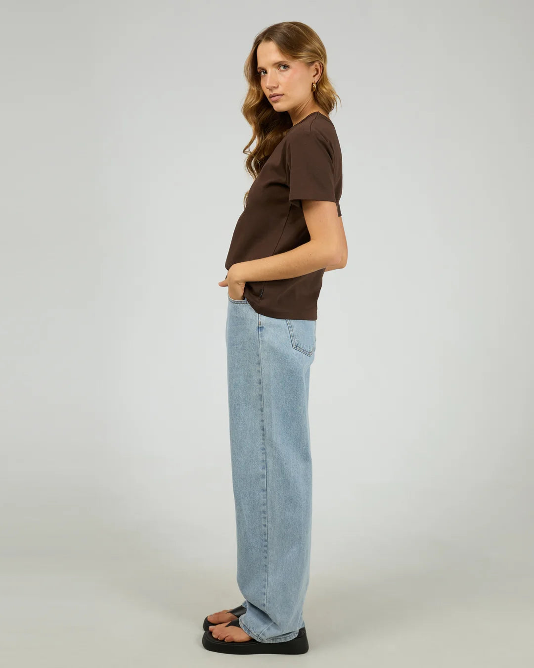 Silent Theory Core Oversized Tee | Chocolate