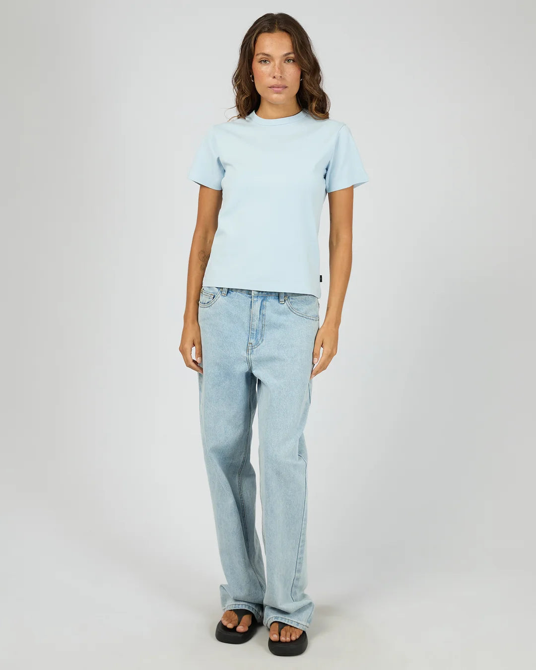 Silent Theory Regular Tee | Light Blue
