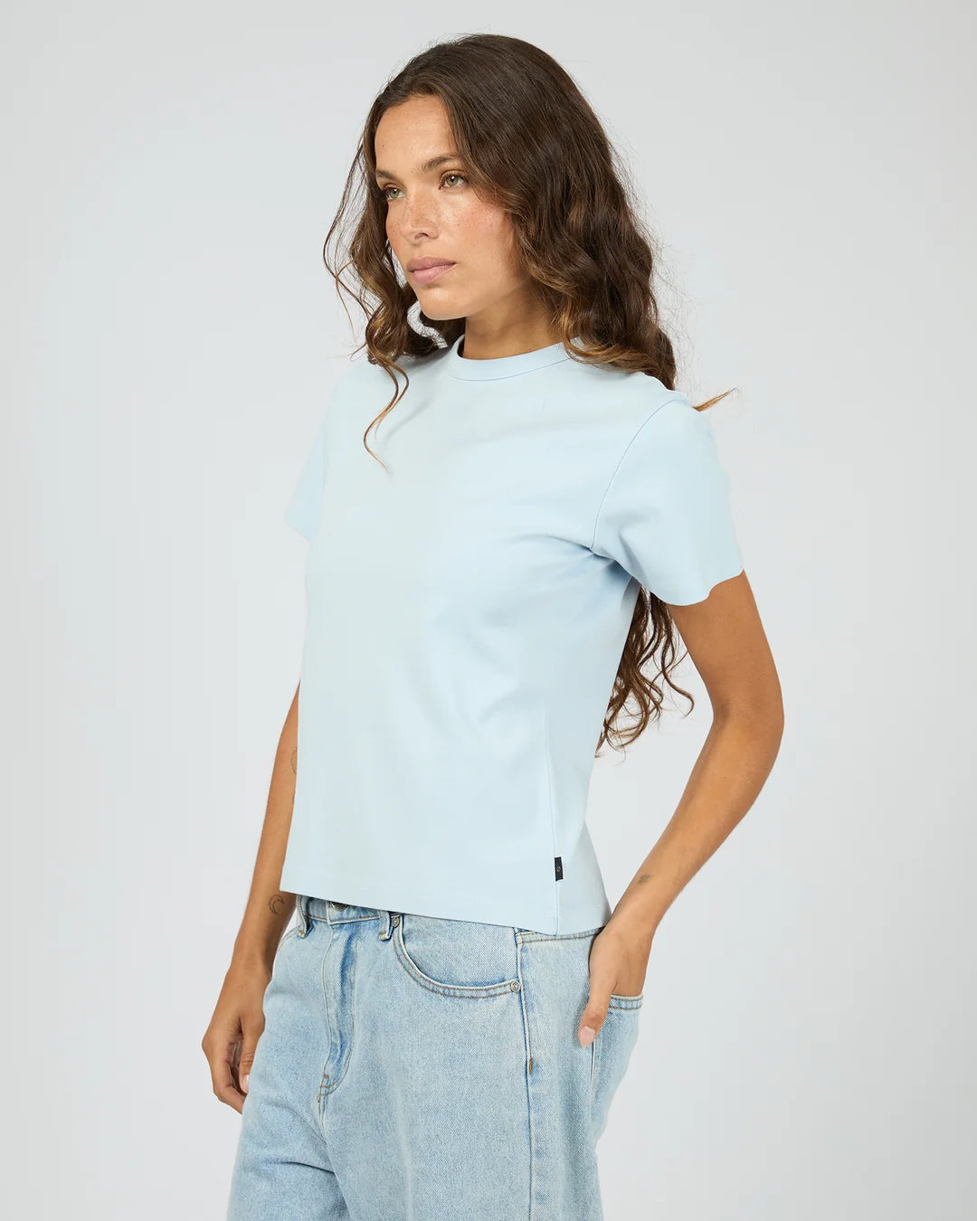 Silent Theory Regular Tee | Light Blue
