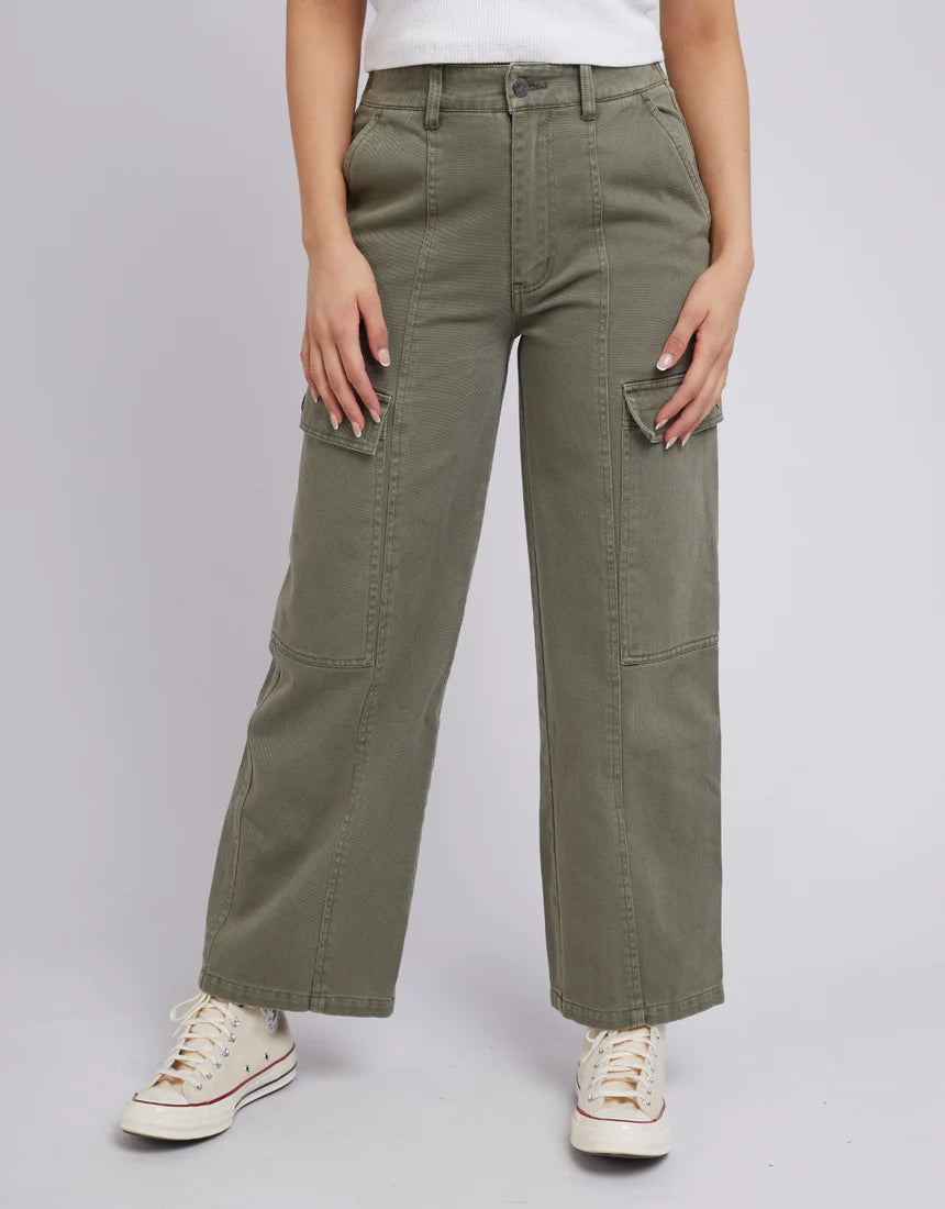 ALL ABOUT EVE STEVIE CARGO PANT KHAKI