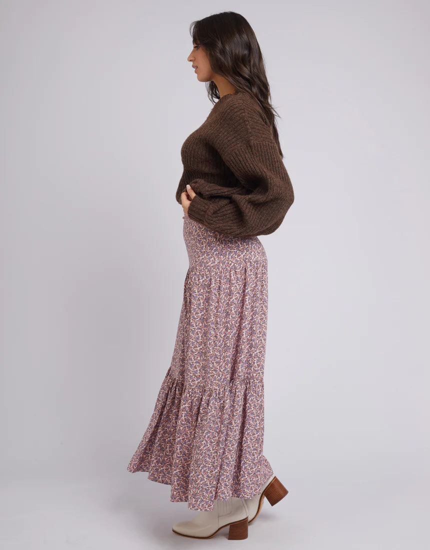 ALL ABOUT EVE LOLA KNIT BROWN