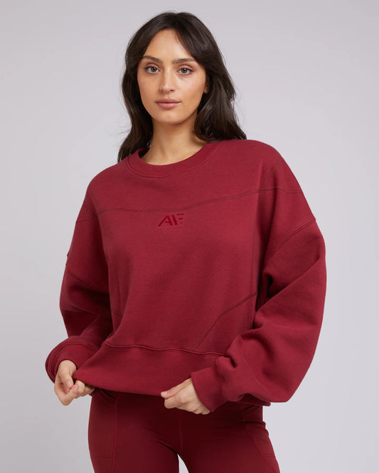 ALL ABOUT EVE ACTIVE TONAL SWEATER PORT