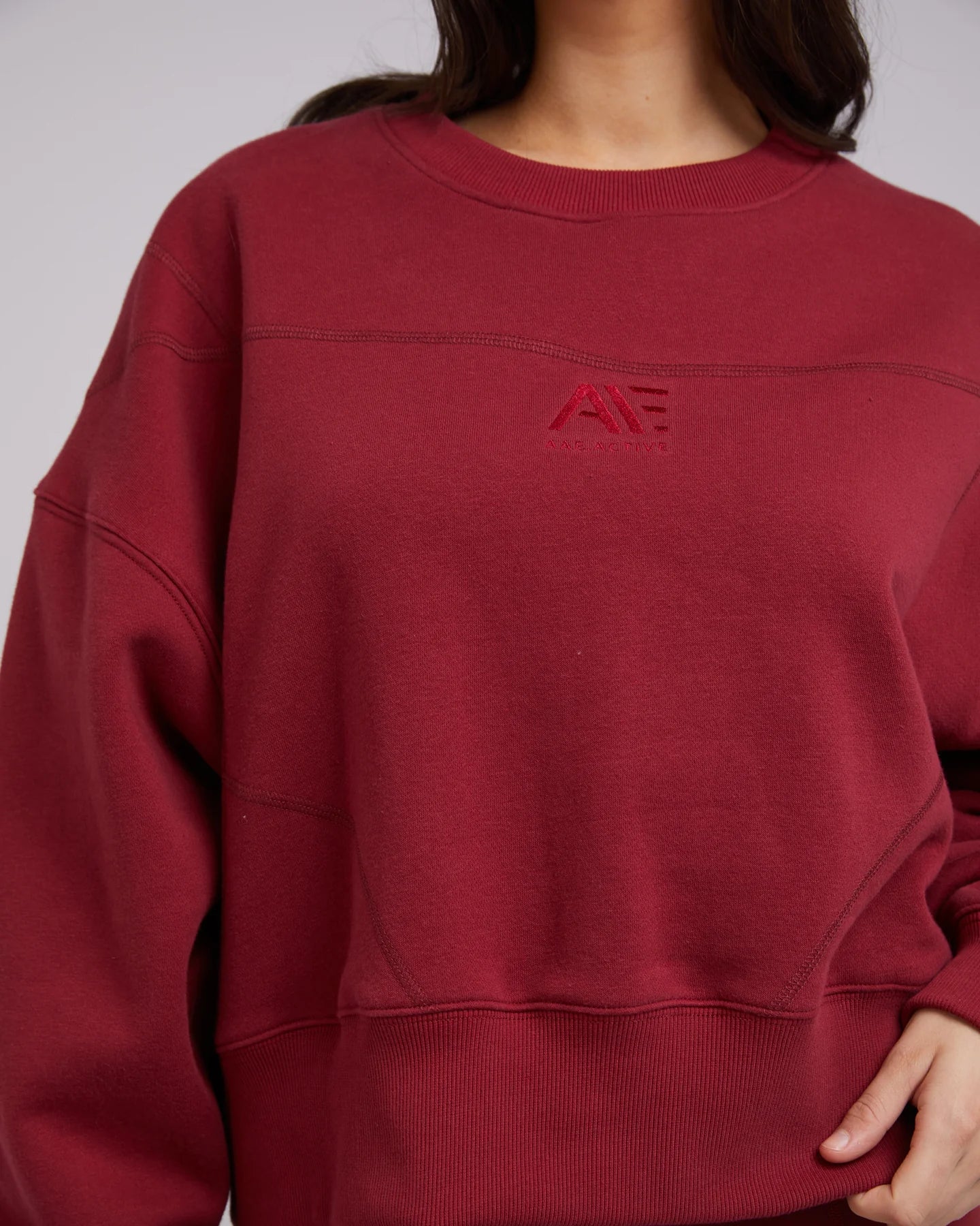 ALL ABOUT EVE ACTIVE TONAL SWEATER PORT