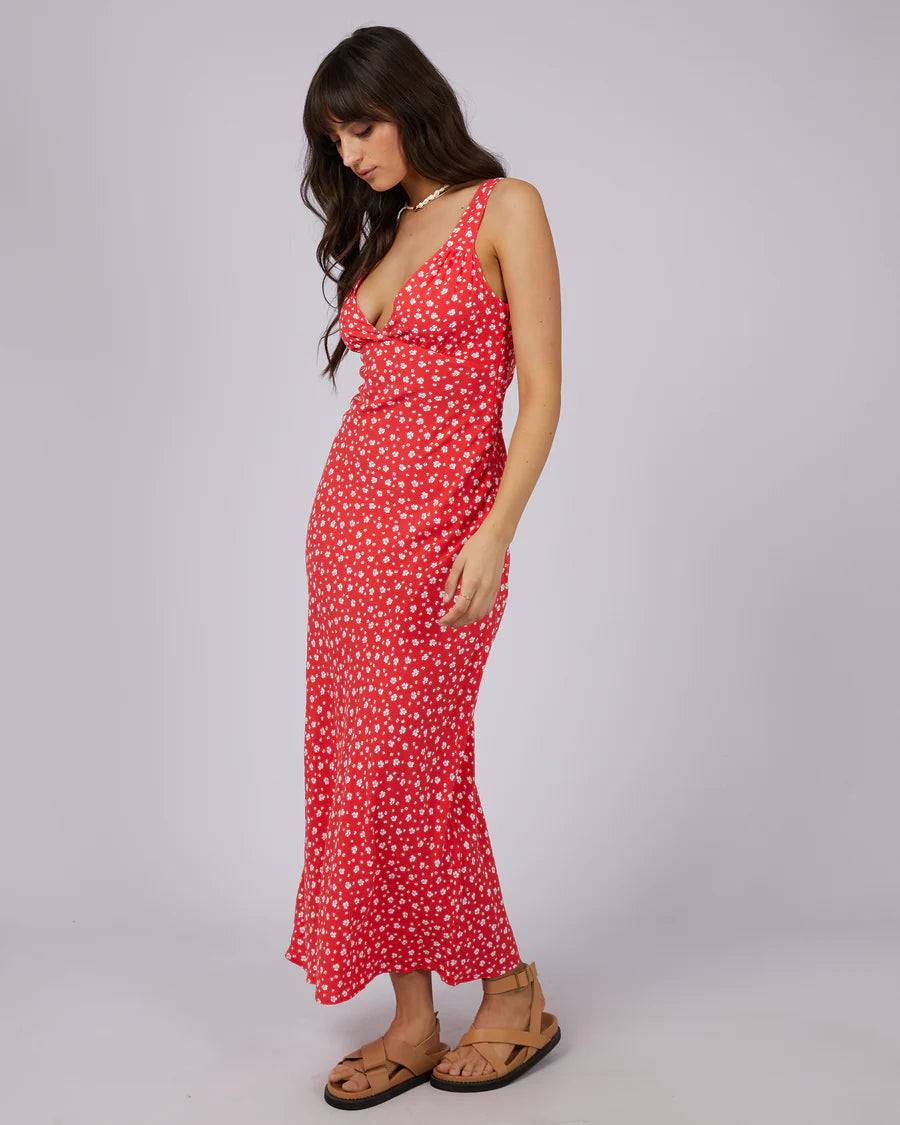 ALL ABOUT EVE GIGI FLORAL MAXI DRESS PRINT