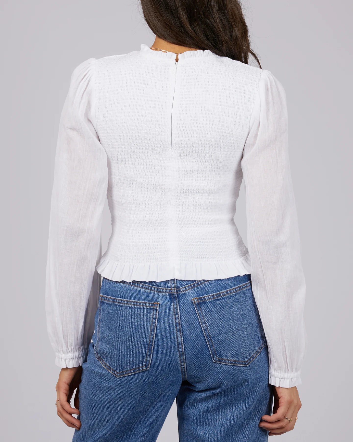 ALL ABOUT EVE AUDRINA TOP WHITE