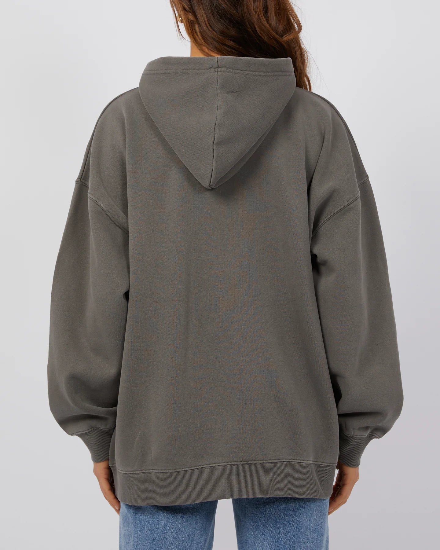 ALL ABOUT EVE SEEKER OVERSIZED HOODIE CHARCOAL