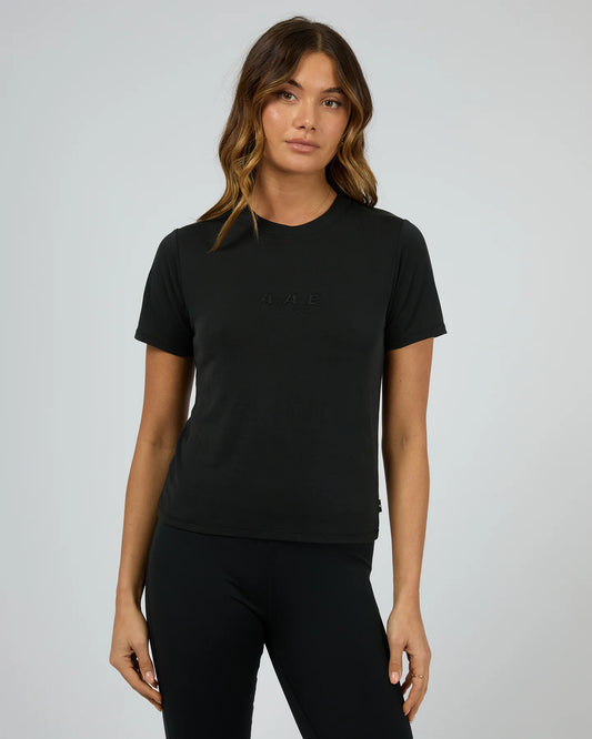 ALL ABOUT EVE LUXE ACTIVE TEE BLACK