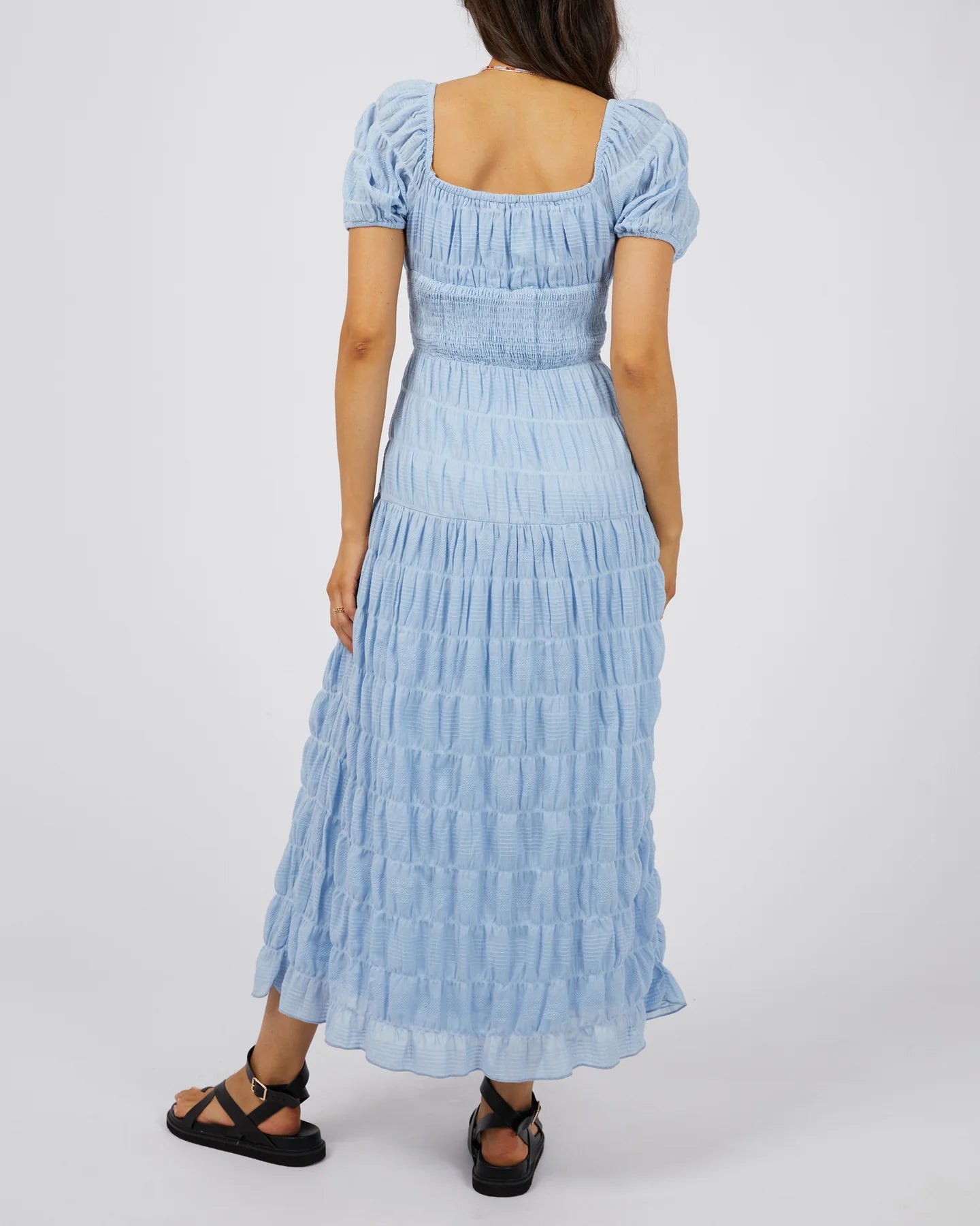 ALL ABOUT EVE MAUDE MAXI DRESS OCEAN BLUE