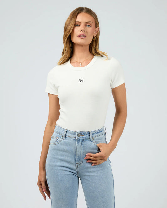 ALL ABOUT EVE ICON TEE WHITE