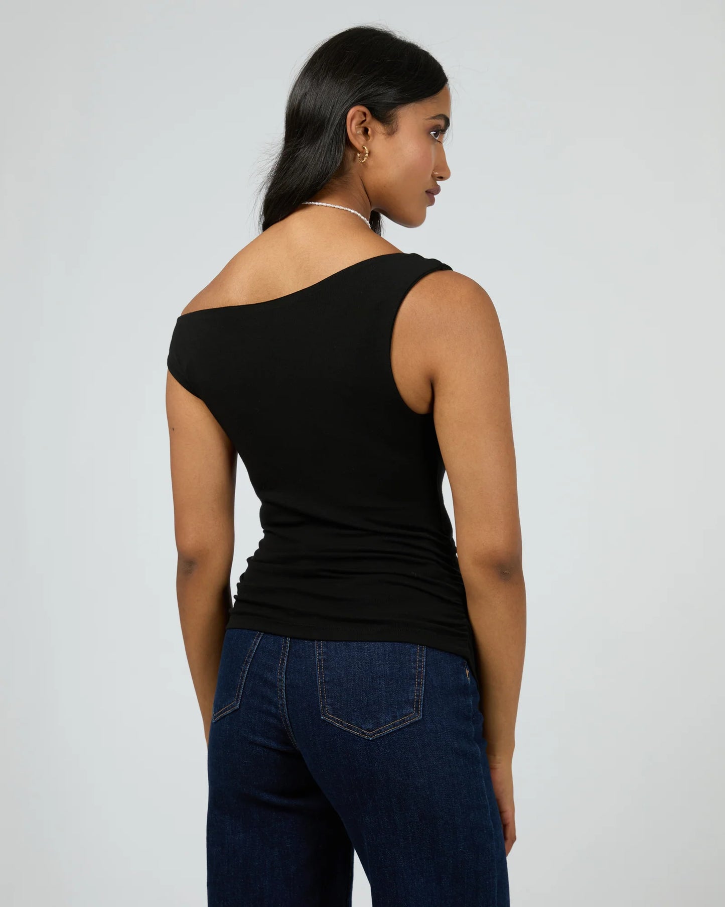 ALL ABOUT EVE KYLIE OFF THE SHOULDER BLACK