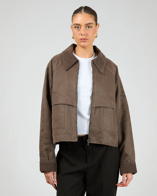 All About Eve Chicago Jacket | Coffee