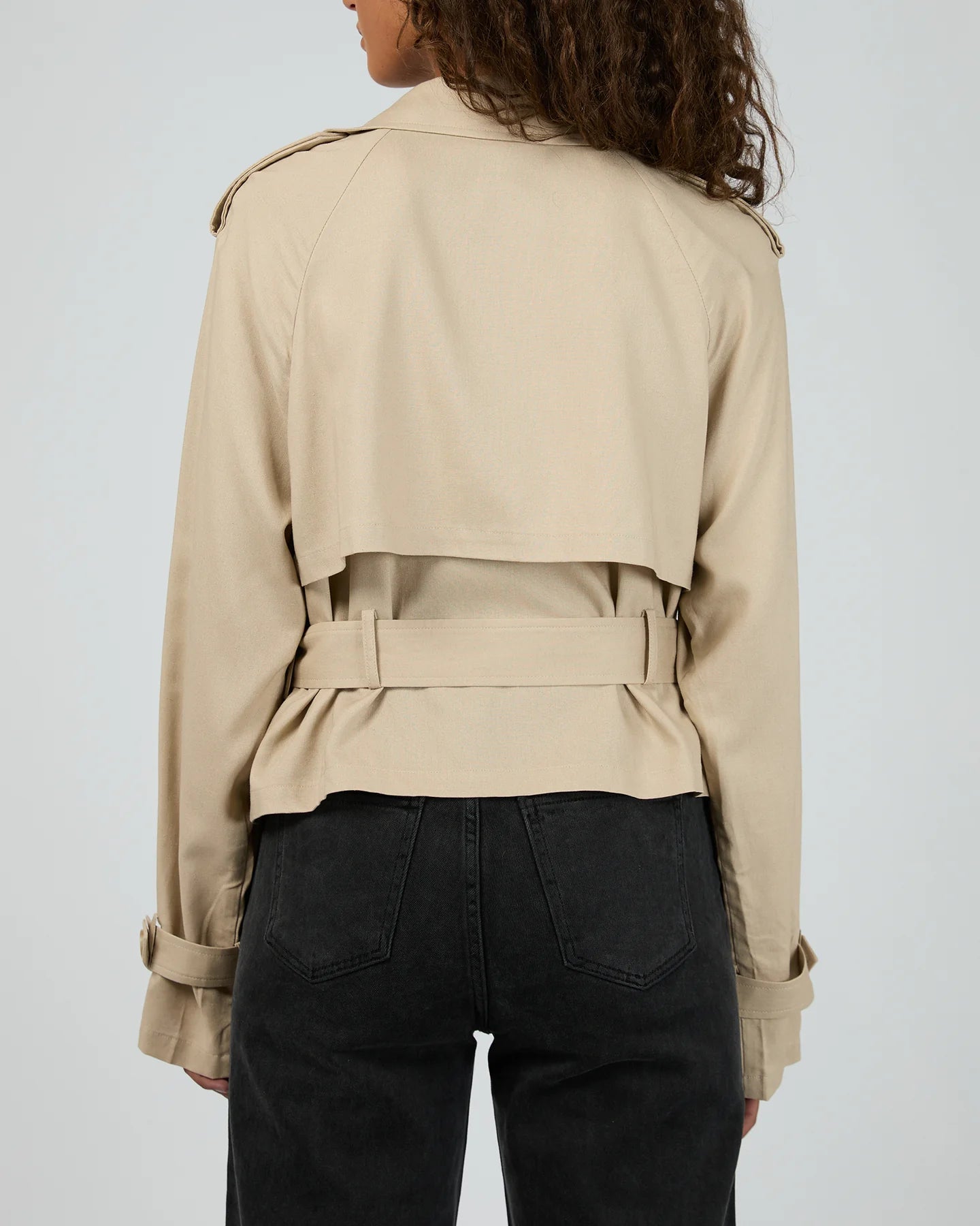 ALL ABOUT EVE TOLEDO CROP TRENCH BONE