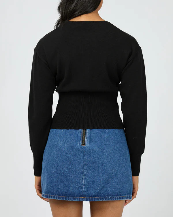 ALL ABOUT EVE PATRICIA CARDIGAN BLACK