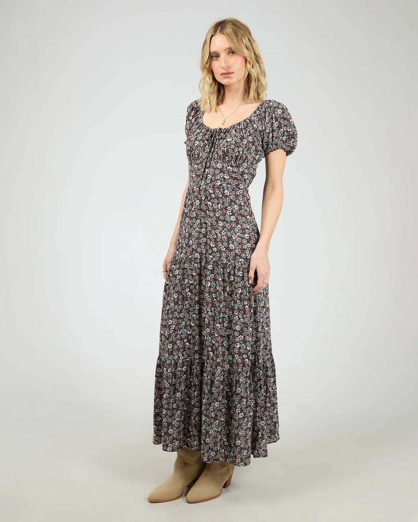ALL ABOUT EVE CARRIE MAXI DRESS PRINT