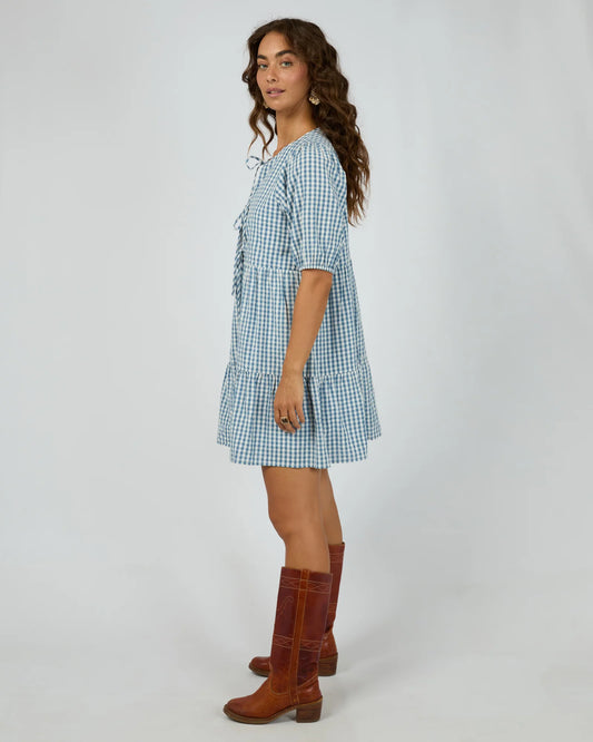 ALL ABOUT EVE MICKY SS MINI DRESS CHECK