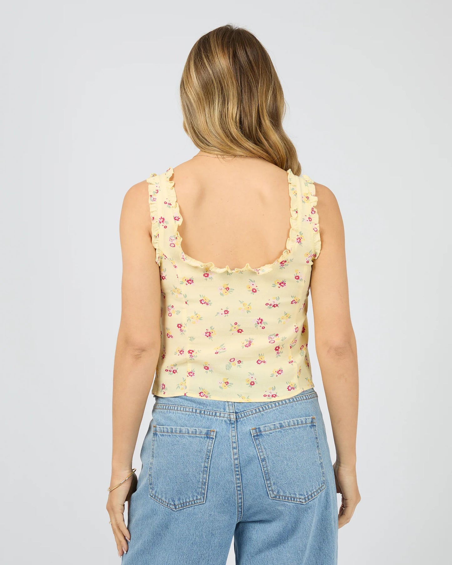 ALL ABOUT EVE BIRDIE TOP PRINT