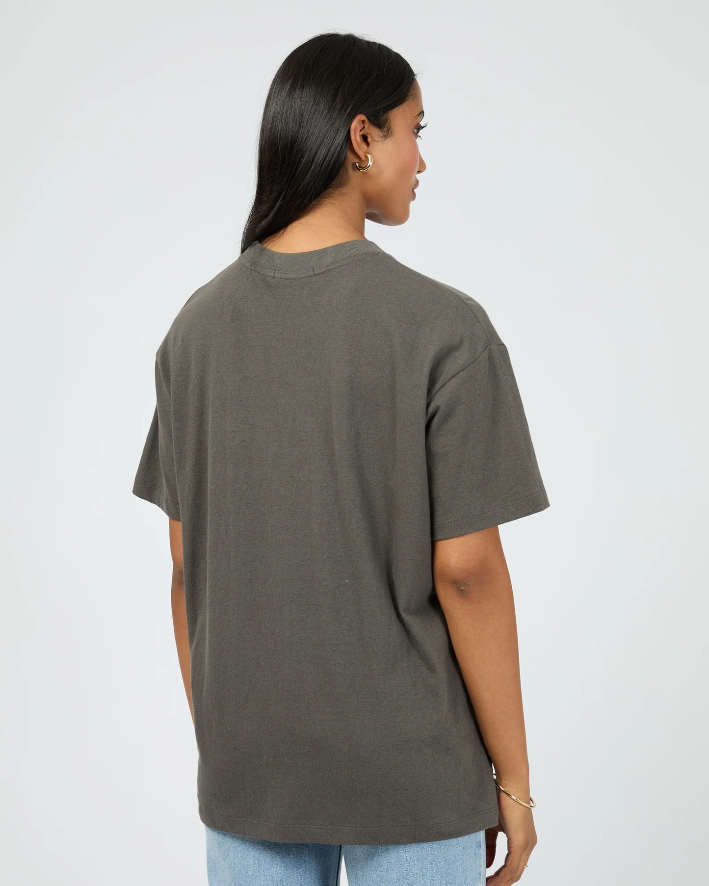 All About Eve Yellowstone Relaxed Tee Charcoal