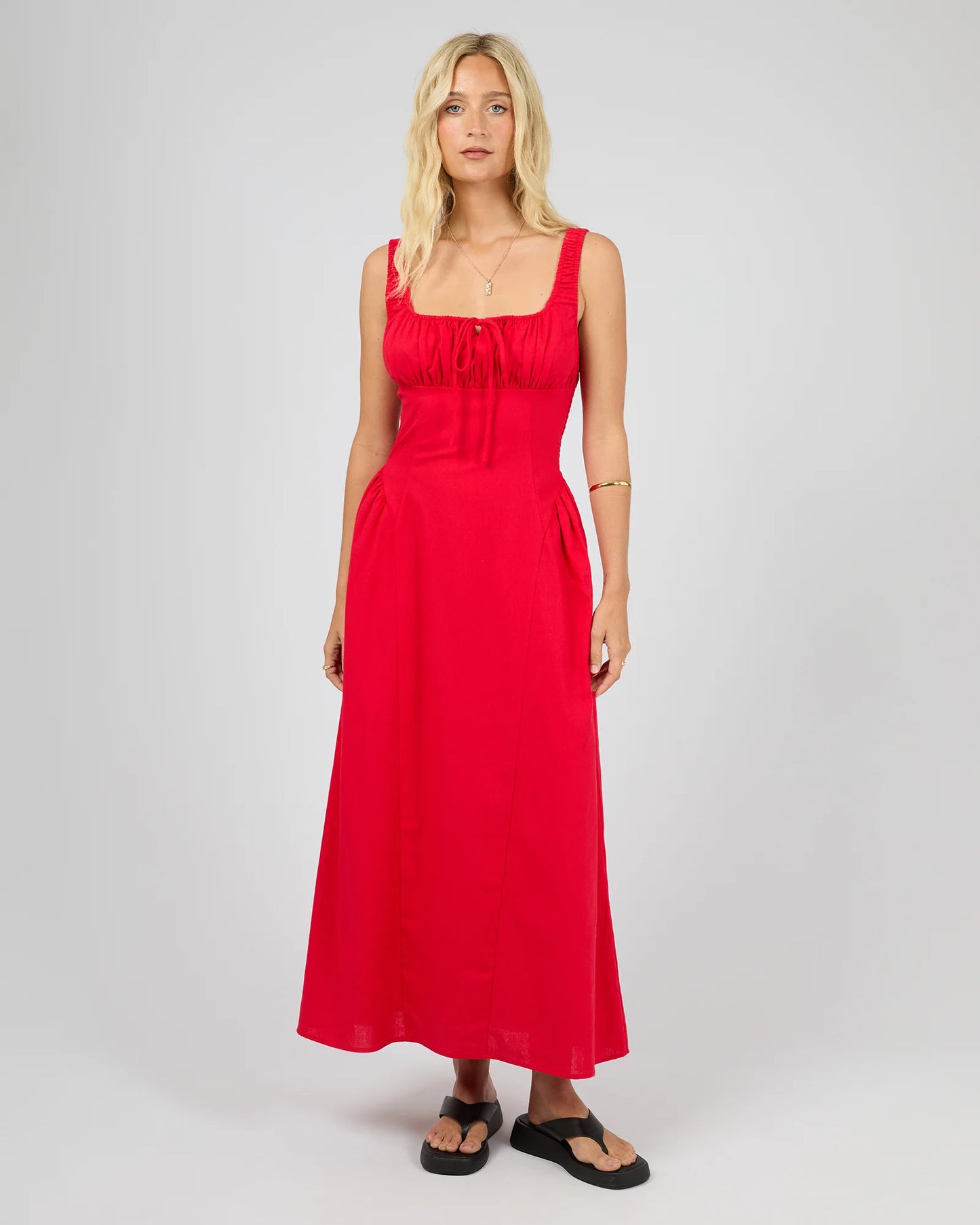All About Eve Mavis Maxi Dress Red