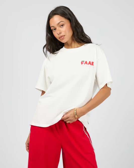 All About Eve Throwback Relaxed Tee | Vintage White