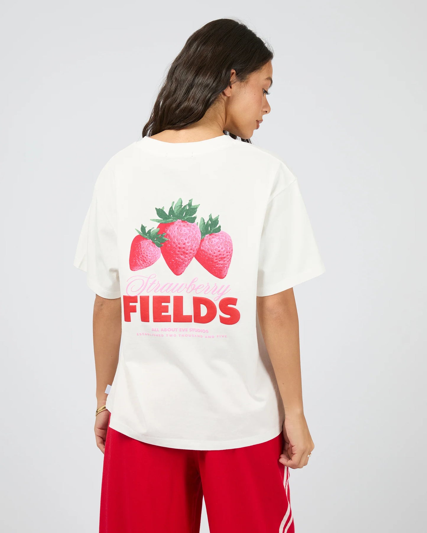 All About Eve Throwback Relaxed Tee | Vintage White