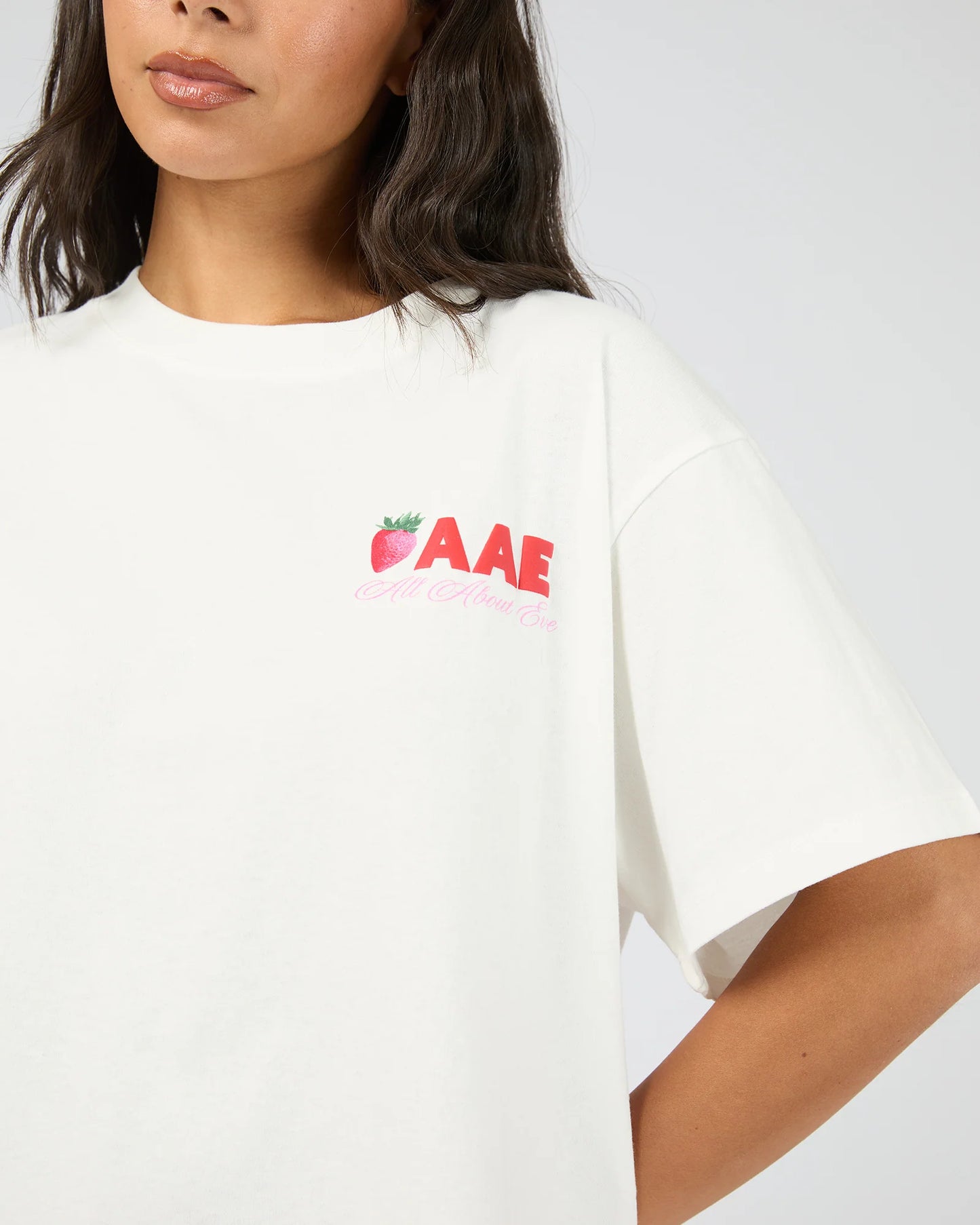 All About Eve Throwback Relaxed Tee | Vintage White