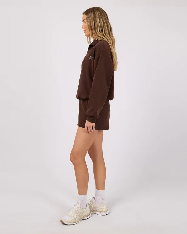 All About Eve Luxe Active 1/4 Zip | Brown