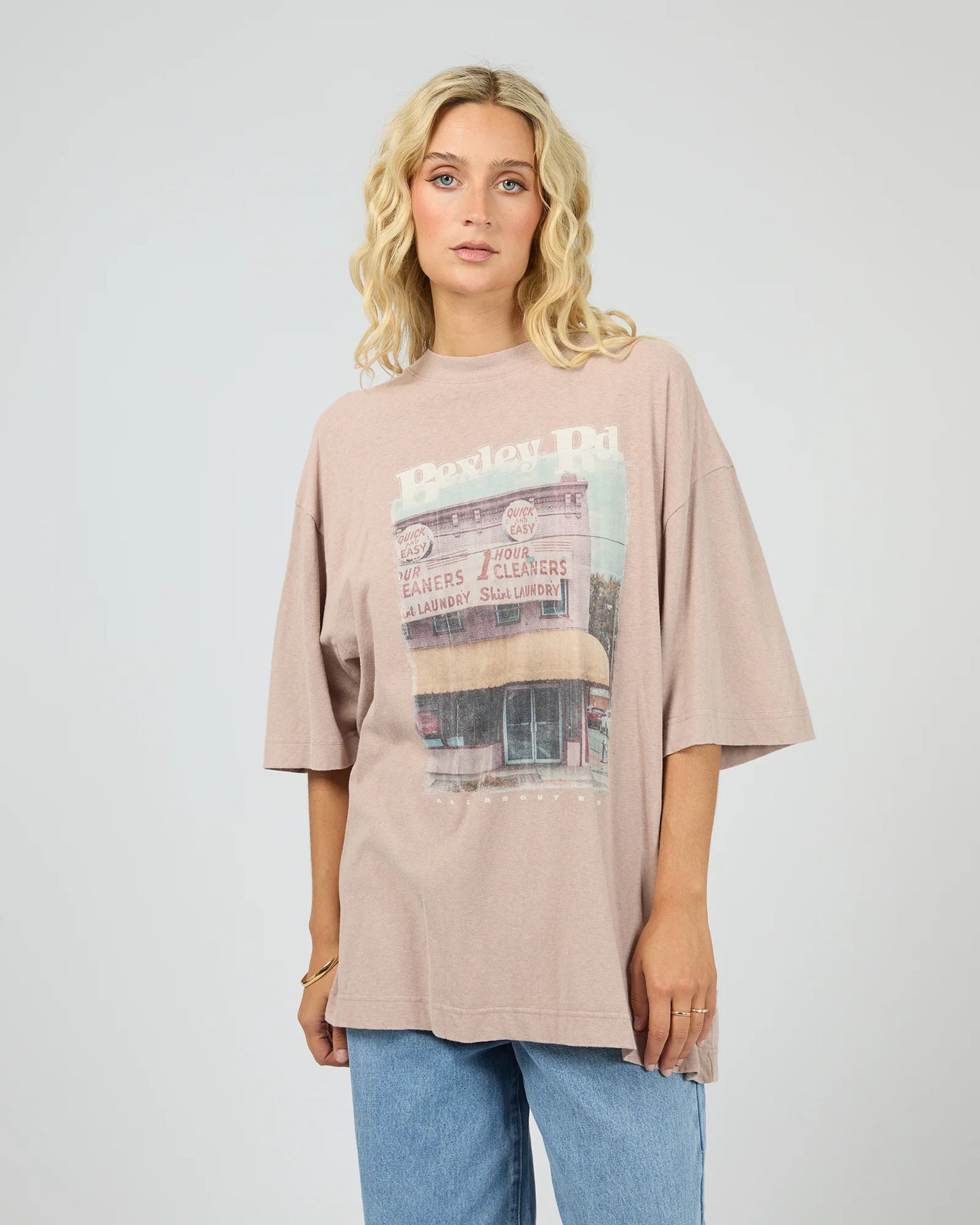 All About Eve Fields Oversized Tee | Fawn