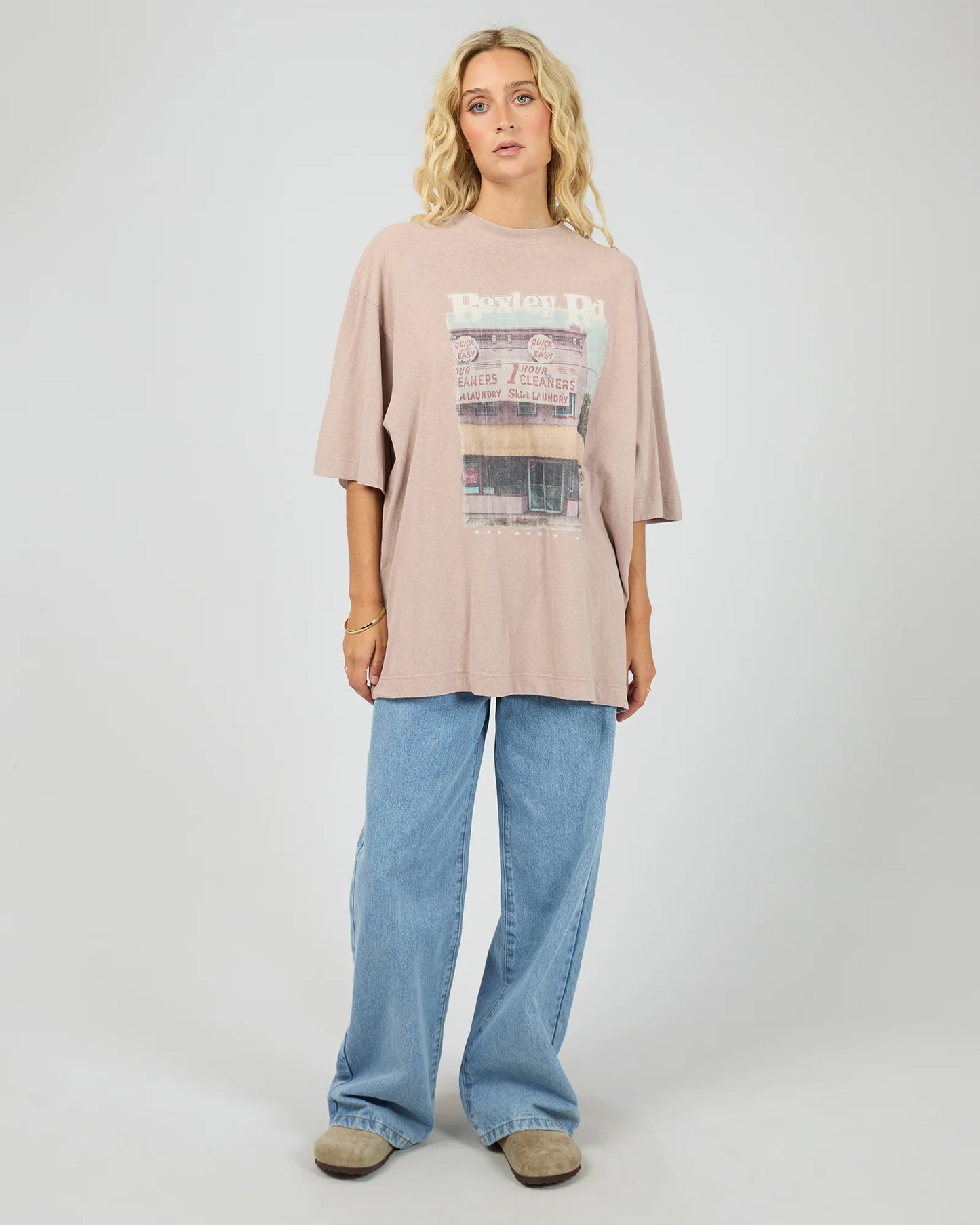 All About Eve Fields Oversized Tee | Fawn