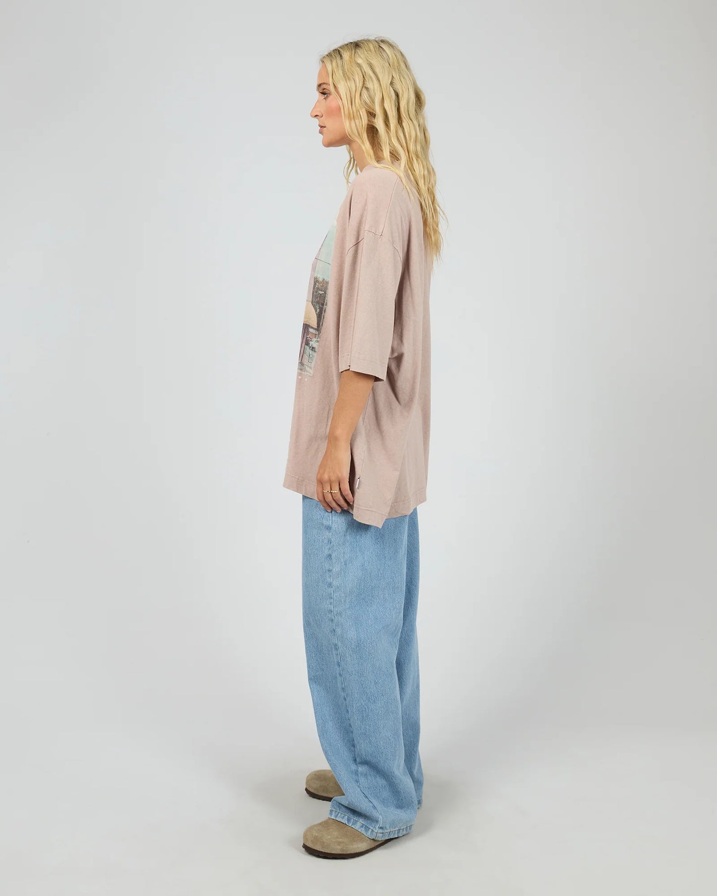 All About Eve Fields Oversized Tee | Fawn
