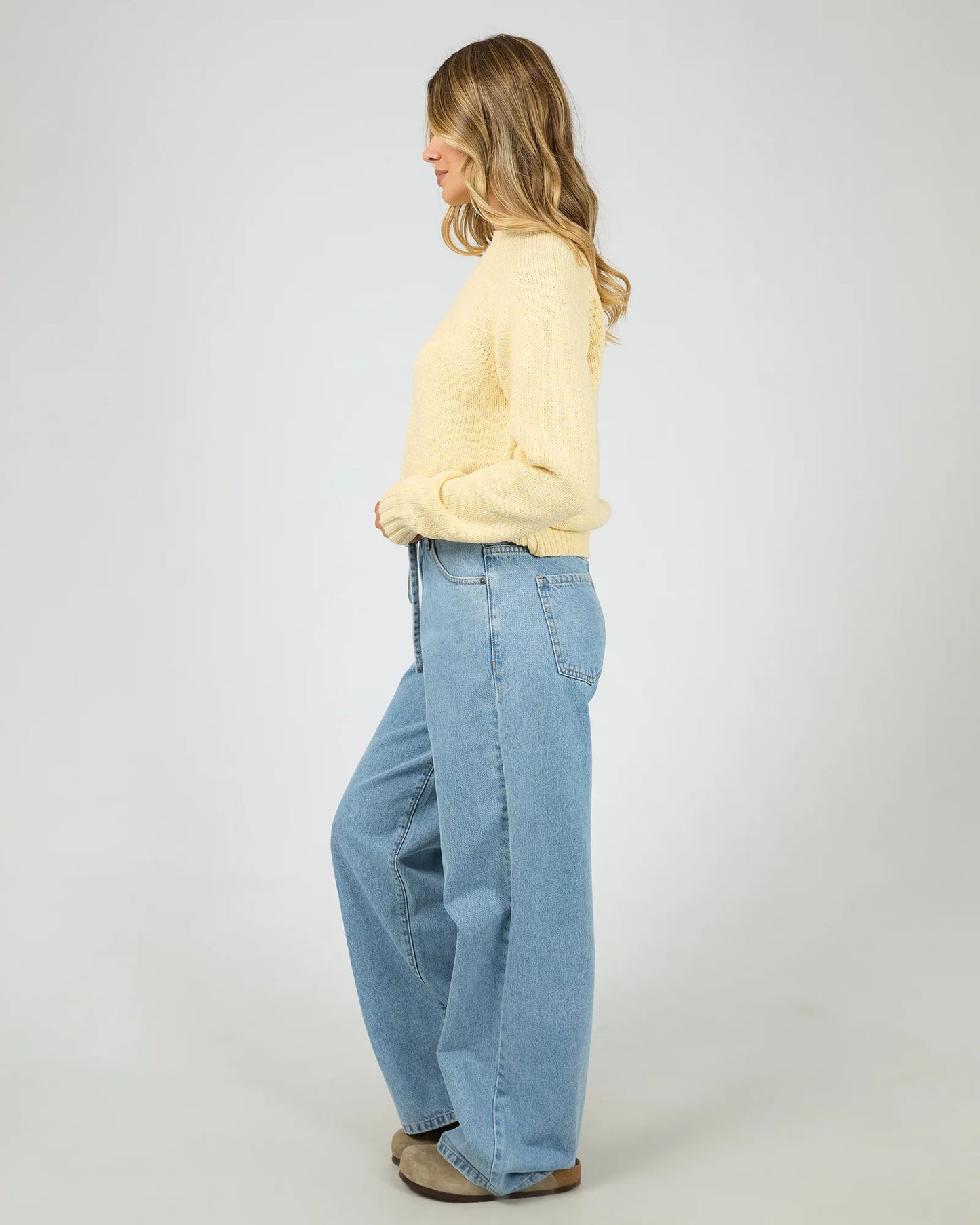 All About Eve Talullah Crew Knit | Yellow